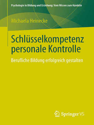 cover image of Schlüsselkompetenz personale Kontrolle